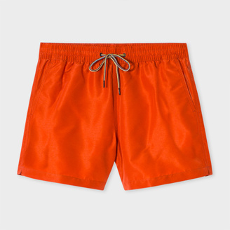 Paul Smith Men's Burnt Orange Swim Shorts