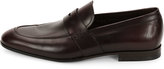 Thumbnail for your product : Ferragamo Gaudo Calfskin Penny Loafer, Wine