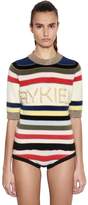 Sonia Rykiel Striped Wool & Lurex 