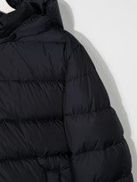 Thumbnail for your product : Herno TEEN detachable hood down-filled coat