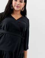 Thumbnail for your product : Junarose belted wrap blouse