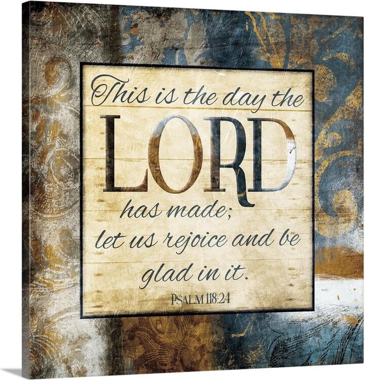 Let Us Rejoice by Jace Grey Canvas Wall Art