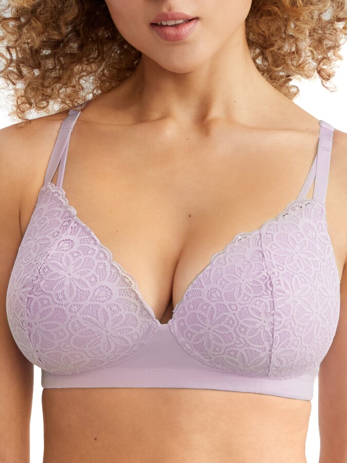 Playtex 42dd Bra 18 Hour Wirefree Ultimate Lift Support Cotton Stretch Gray  A1 for sale online
