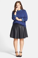 Thumbnail for your product : Sejour Embellished Pullover (Plus Size)