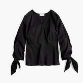 Thumbnail for your product : Universal Standard Universal Standard for poplin tie-sleeve top