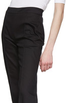 Thumbnail for your product : Rosetta Getty Black Denim Pintuck Trousers