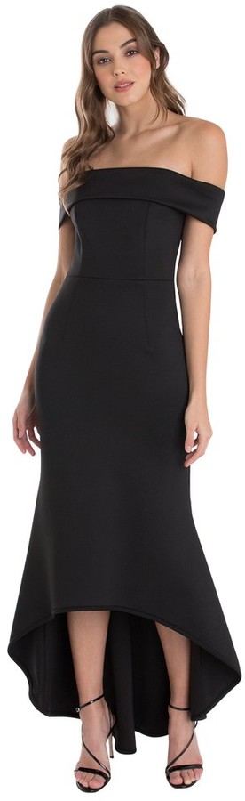 black halo mabel gown