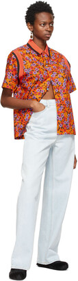 Marni Multicolor Pop Garden Short Sleeve Shirt