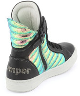 Thumbnail for your product : Bumper Leather trainers with shoe laces