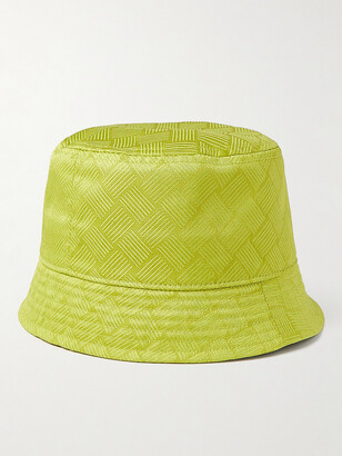 Bottega Veneta Intrecciato-Jacquard Twill Bucket Hat