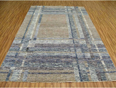 Isabelline One-of-a-Kind Elmhurst Hand-Knotted New Age 8'2\
