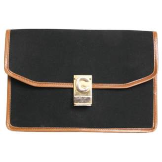 Celine Black Cloth Clutch bag