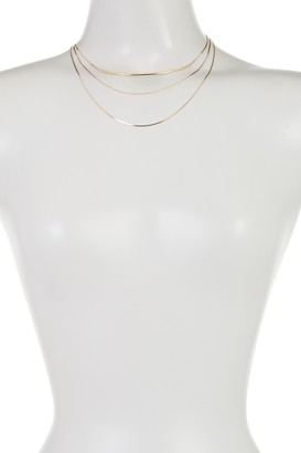 STEPHAN AND CO Triple Layer Delicate Necklace