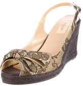 Thumbnail for your product : Valentino Wedge Sandals