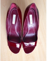 Thumbnail for your product : Marc Jacobs Burgundy Patent leather Sandals