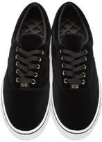 Thumbnail for your product : Dolce & Gabbana Black Velvet Sneakers
