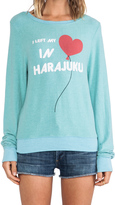Thumbnail for your product : Wildfox Couture My Heart's in Harajuku Pullover