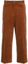 Thumbnail for your product : Coohem tweed side panel cropped trousers