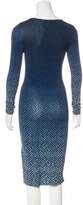 Thumbnail for your product : Young Fabulous & Broke Long Sleeve Midi Dress w/ Tags