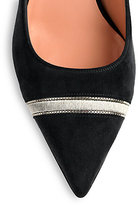 Thumbnail for your product : Giorgio Armani Suede Cap-Toe Pumps