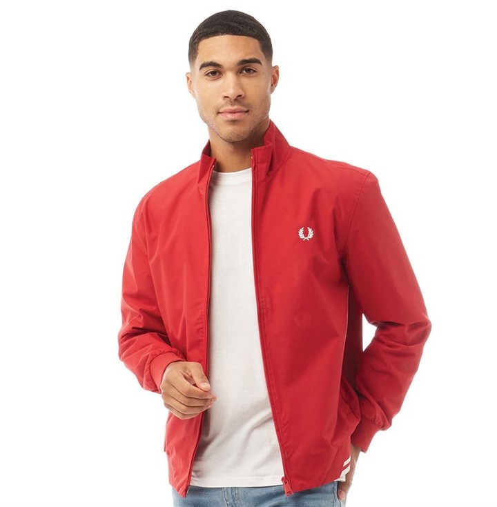 Fred Perry Mens The Brentham Jacket Siren - ShopStyle