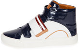 Thumbnail for your product : Bally Herick Patent Leather High-Top Sneaker, White