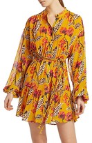 Thumbnail for your product : A.L.C. Jen Floral Silk Dress