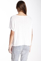 Thumbnail for your product : Michael Stars V-Neck Flowy Linen Crop Top