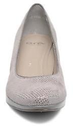 ara Women's Toulouse Pla 23402 Rounded Toe High Heels In Grey - Size Uk 6 / Eu