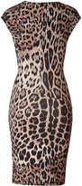 Thumbnail for your product : Roberto Cavalli Animal Print Wrap Dress