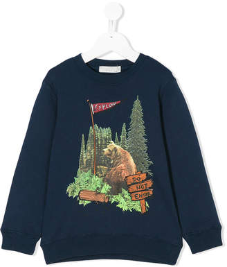 Stella McCartney Kids Explorer print sweatshirt
