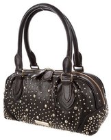 Thumbnail for your product : Burberry Medium Studded Bowling Bag