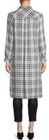 Thumbnail for your product : Jones New York Plaid High-Low Shirtdress