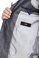 Thumbnail for your product : HUGO BOSS Haze/Gense Dark Blue Sharkskin Two Button Notch Lapel Suit