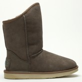 Thumbnail for your product : Australia Luxe Collective Cosy Taupe Double Faced Sheepskin Ankle Boots