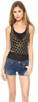 Thumbnail for your product : Chan Luu Body Chain Coin Blouse