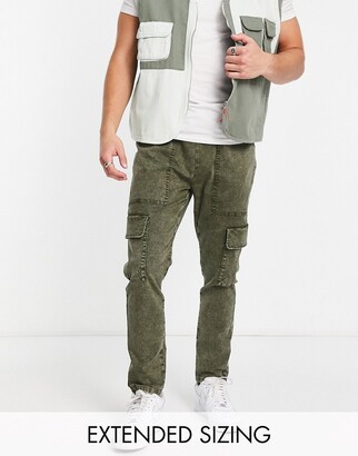 Minetom Homme Jeans Déchirés Pants Skinny Cargo Rétro Slim Denim Trousers Mode Avec Fermeture À Glissière Extensible 