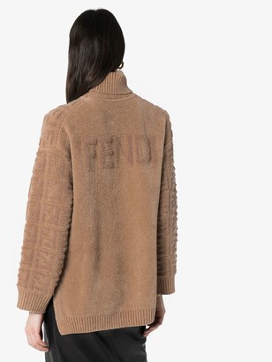 Fendi FF motif knit jumper