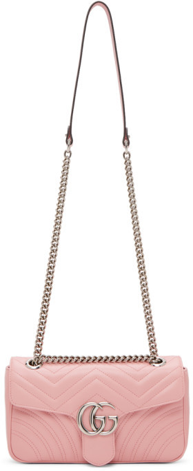 pink gg marmont 2.0 bag