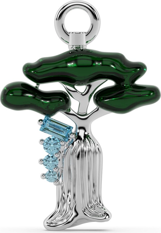 Oni Fine Jewelry Silver Spirited Tree Charm - Baobab Charm