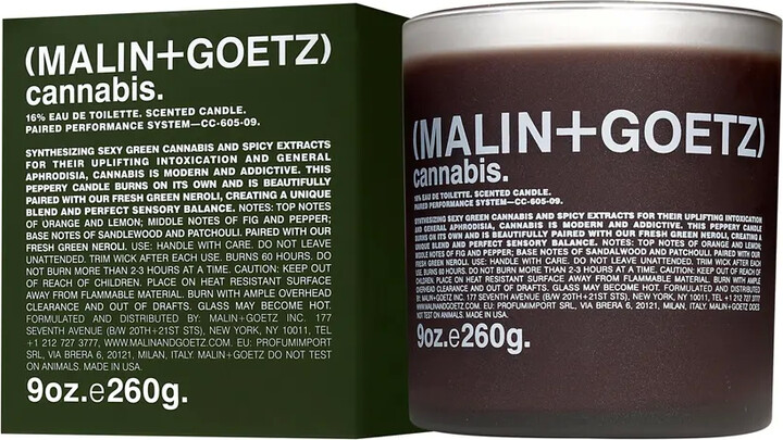 Malin+Goetz Cannabis Candle 260g