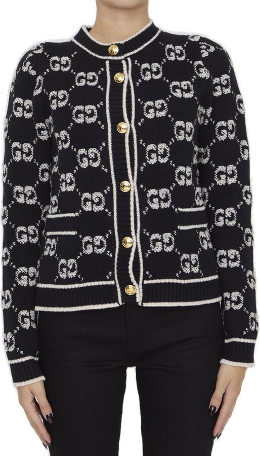 Gucci Orlando logo-embroidered knitted cardigan, YouthlinkjamaicaShops