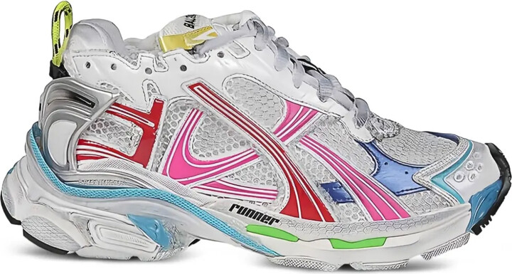 Balenciaga Mesh Panelled Runner Sneakers