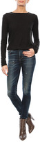 Thumbnail for your product : Singer22 Rag and Bone/JEAN Rai Cropped Long Sleeve Tee