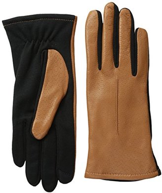 Touchpoint Women's Stretch Palm Leather Glove with Technology