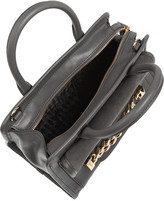 Thumbnail for your product : Karl Lagerfeld Paris K/Chain textured-leather and suede tote