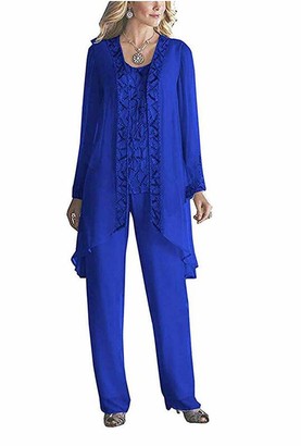 chiffon trouser suits uk