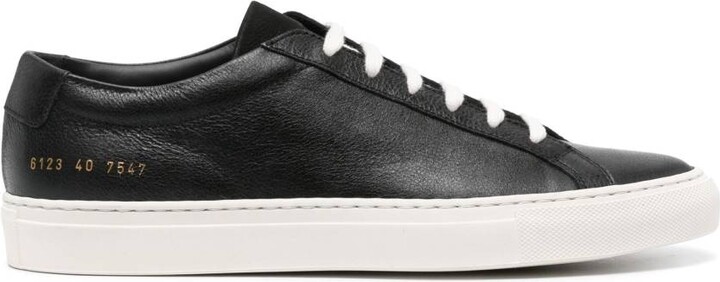 Common Projects Black Nubuck Achilles Sneakers