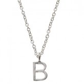 Thumbnail for your product : Oliver Bonas Silver Alphabet Necklace