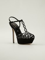 Thumbnail for your product : Sergio Rossi embellished t-bar sandals